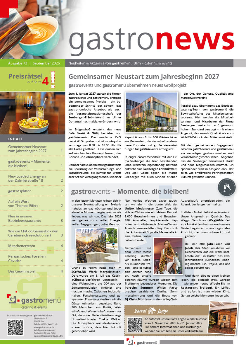 Gastronews Cover